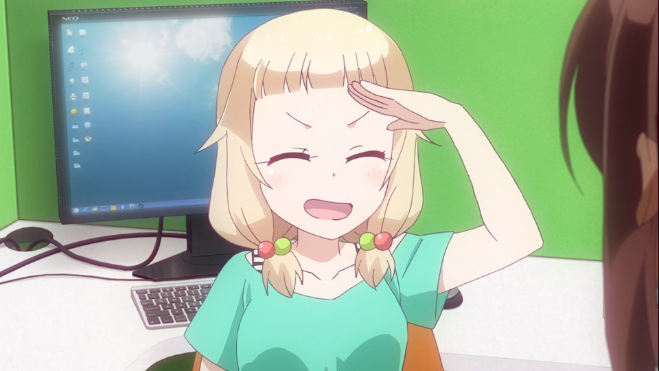 NEW GAME!!　第9話　シャツくらい着なよ！